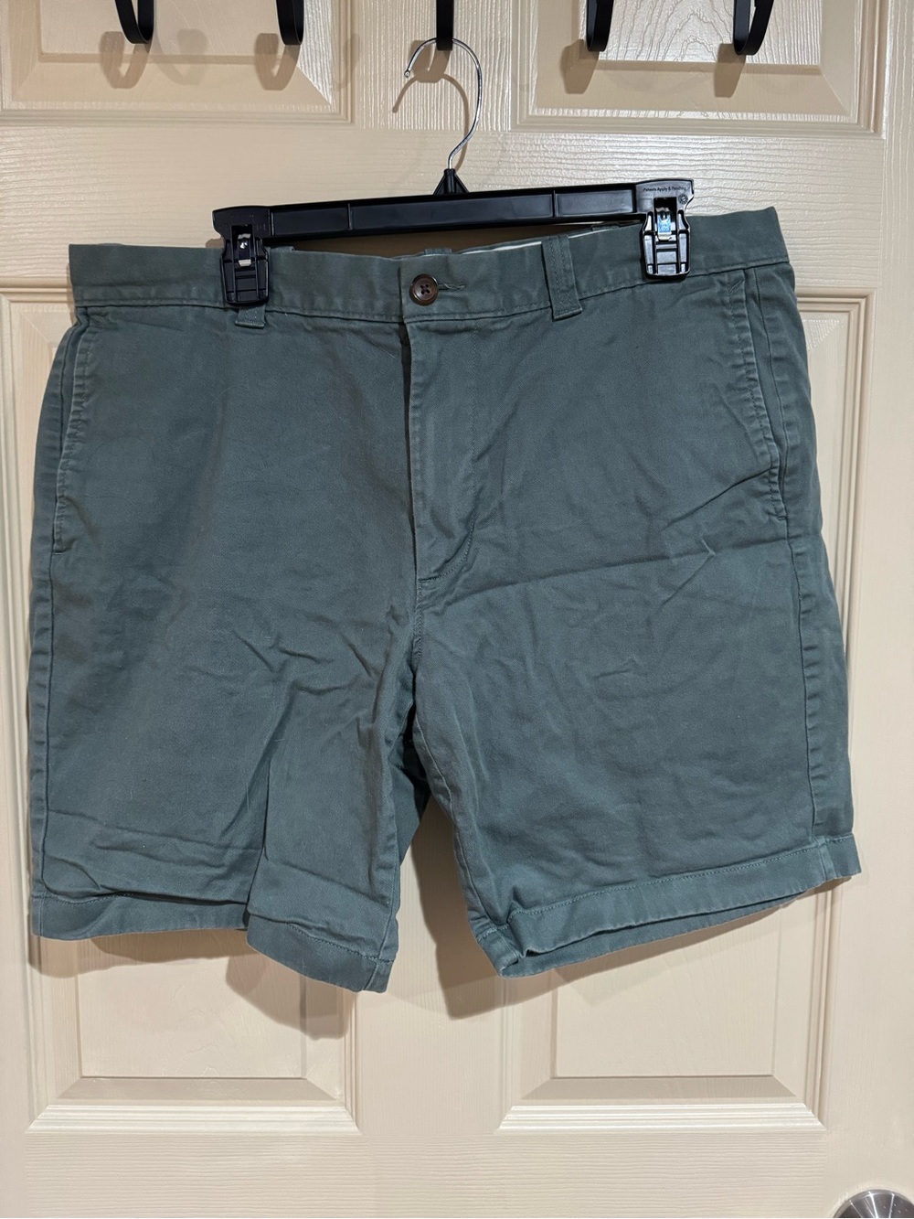 J. Crew Flat Front Cotton Shorts 9”